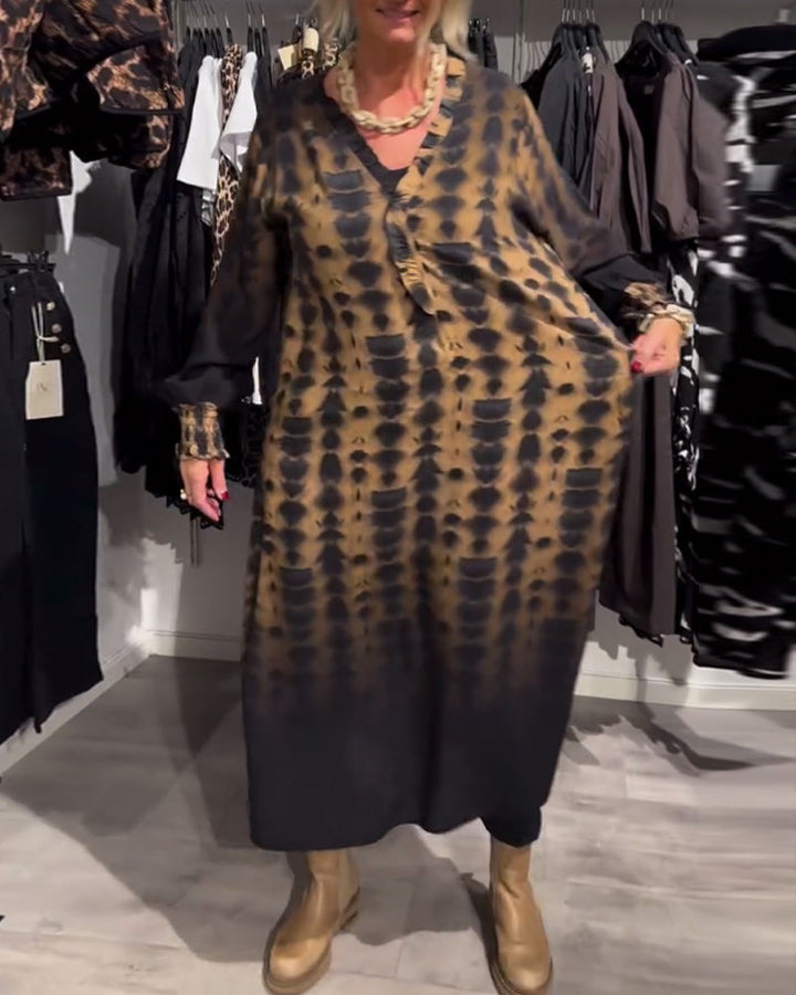 SOLÉA™ | Elegant Gradient Maxi Dress