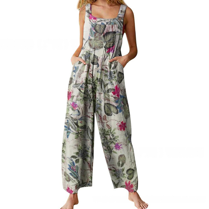 MAELANI™ – Relaxed Casual Dual Pocket Overall Jumpsuit
