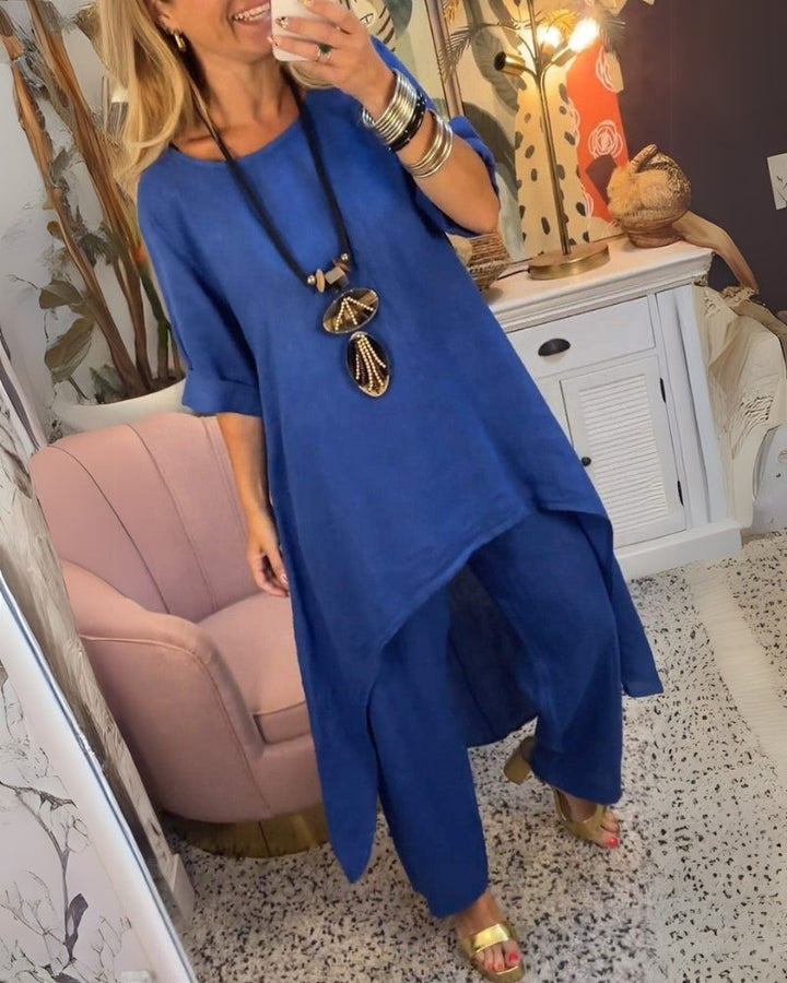 Elyra™ | Cotton Two-Piece Set