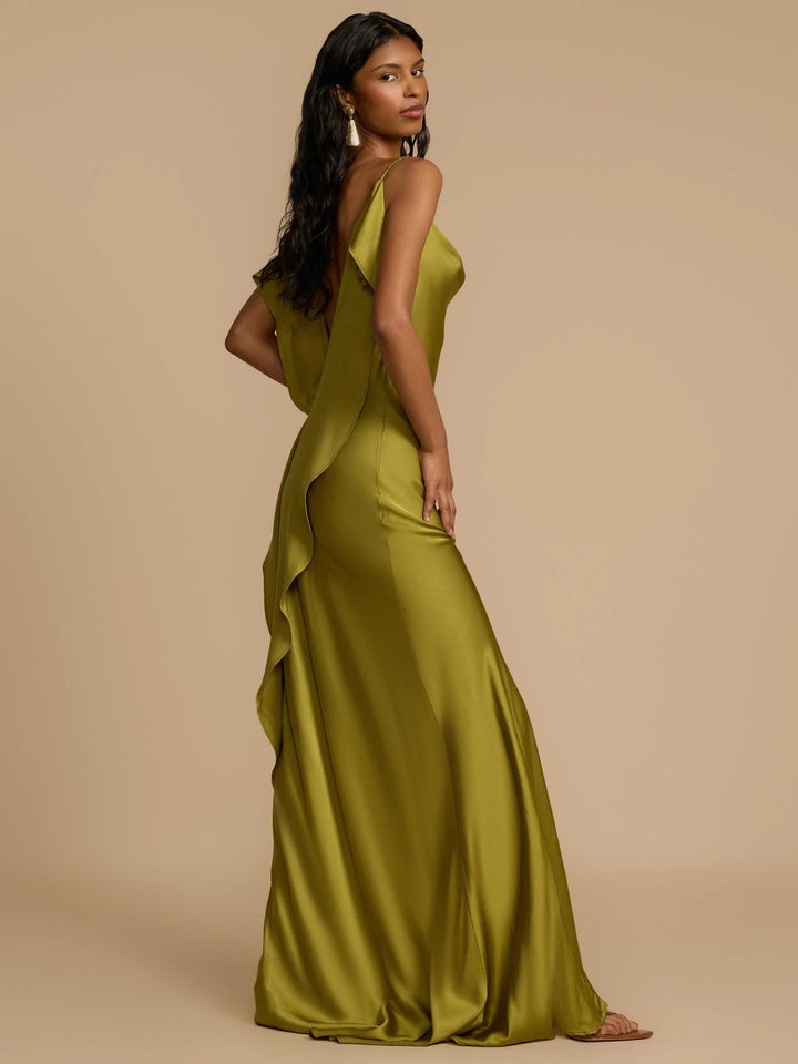 Isolde™ | Satin Luxe Maxi Dress