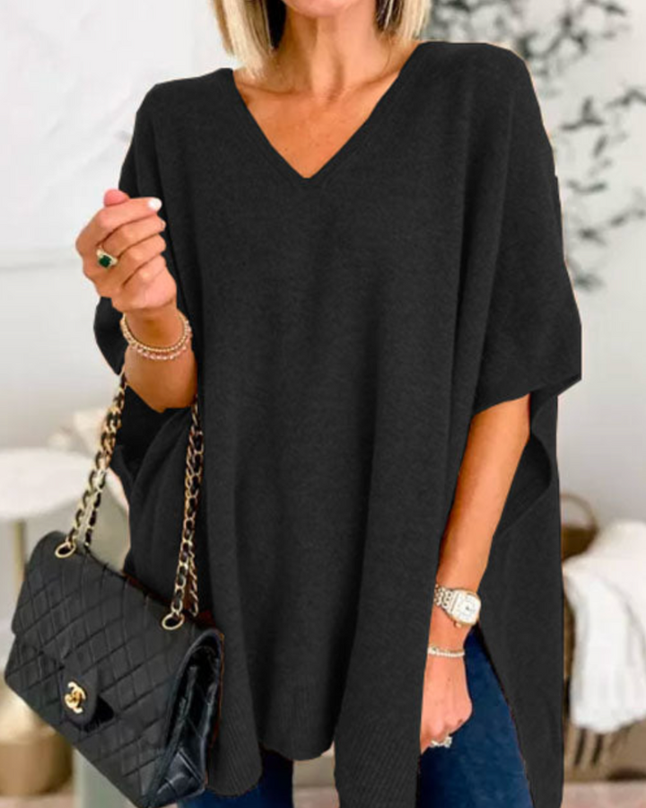 Corlina™ | Timeless Knit Poncho
