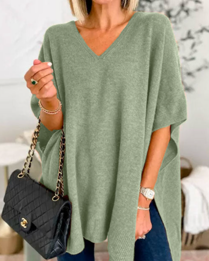 Corlina™ | Timeless Knit Poncho