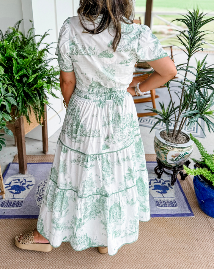 Novira™ | Timeless Toile Maxi