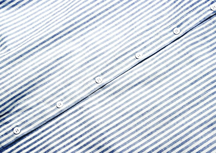 Stripe™ | Long Sleeve Shirt Dress