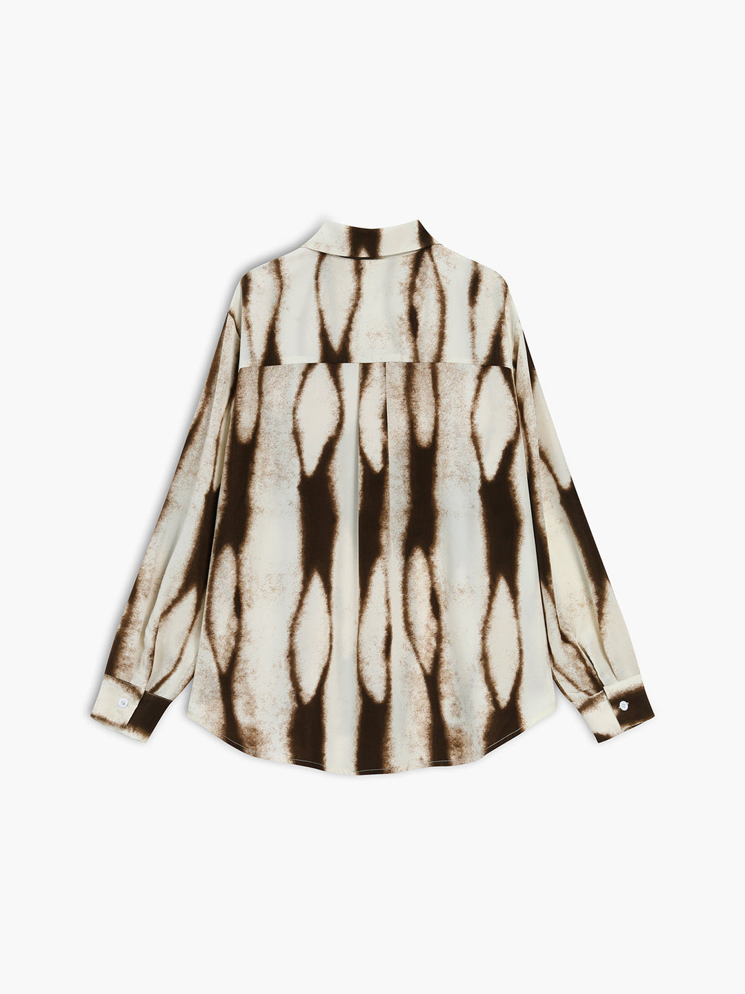Mia - Tie Dye Oversized Button Down Shirt