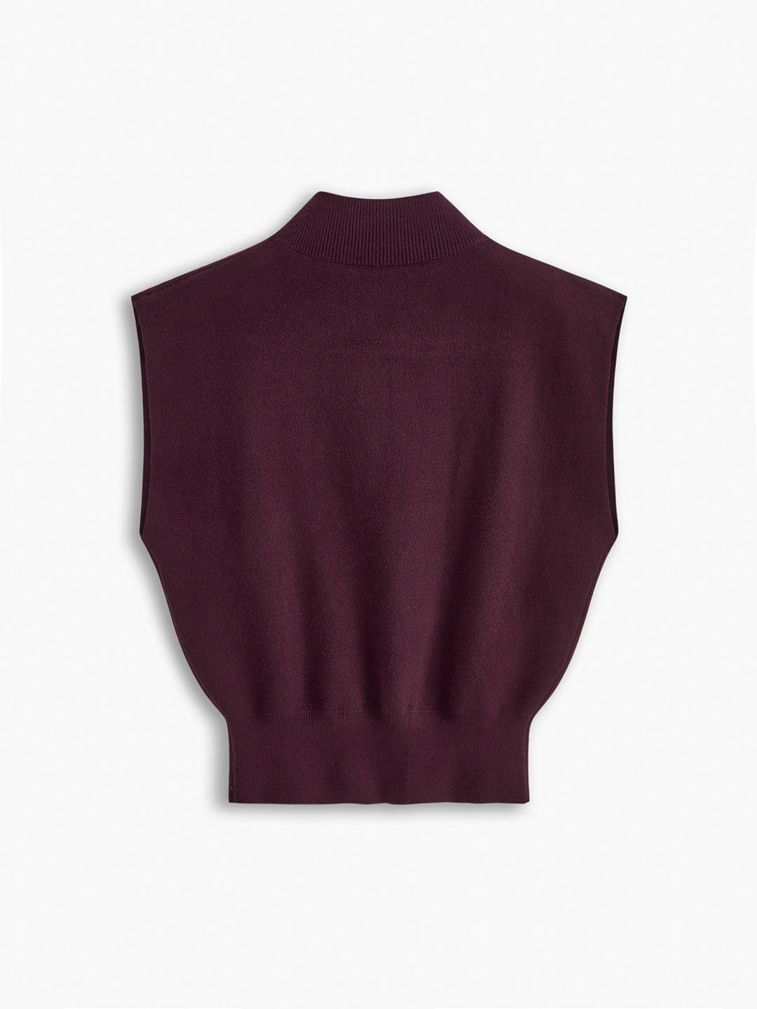 Leisurely Solid Pullover Sweater Vest