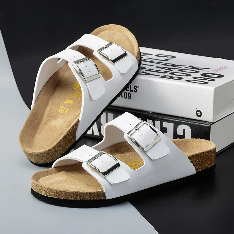 CALVERIS™ | Luxe Casual Leather Sandals