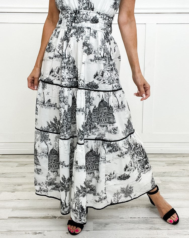 Novira™ | Timeless Toile Maxi