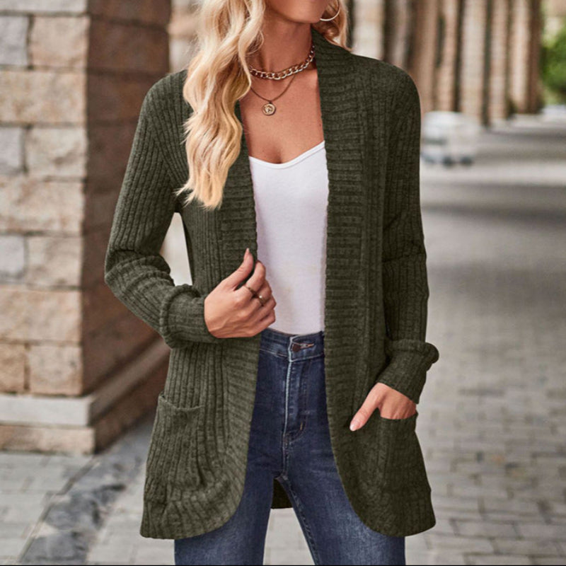 Serenya™ | Cozy Knit Long-Sleeve Cardigan