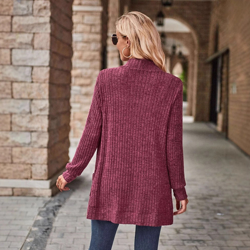 Serenya™ | Cozy Knit Long-Sleeve Cardigan