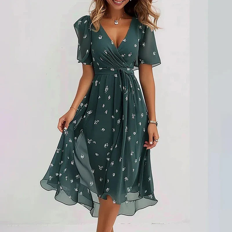 Carla-Elegant Midi Dress