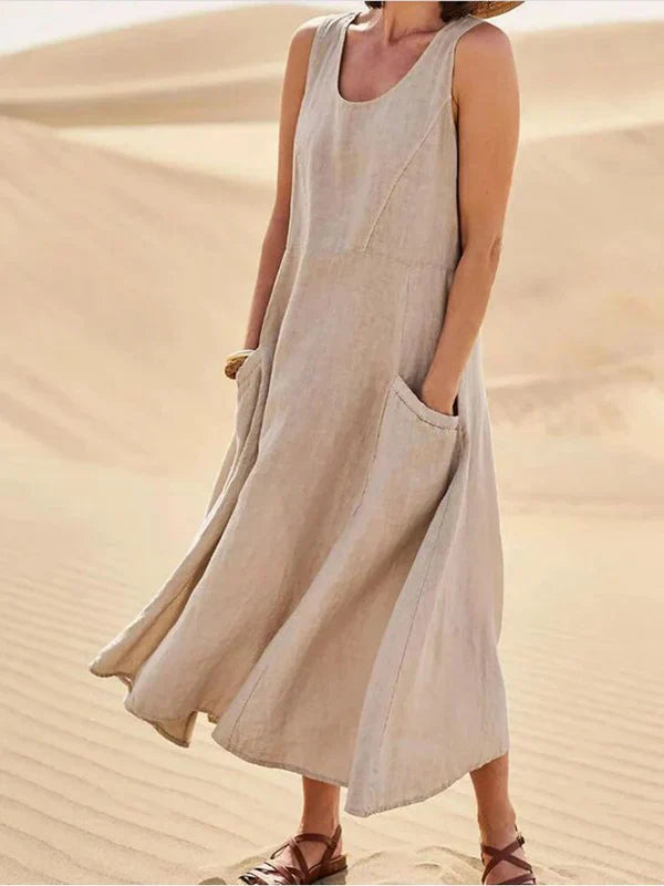 Alexa | Soft Linen Dress